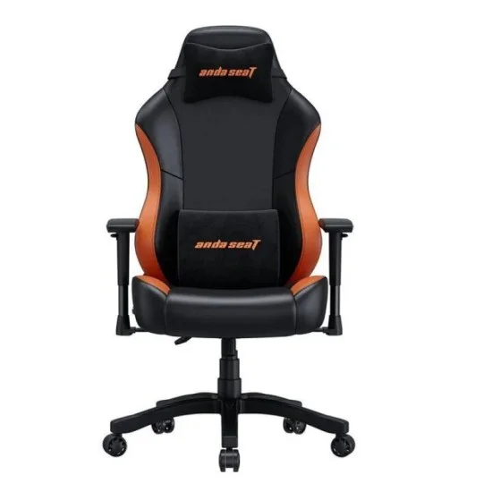 Andaseat Luna Series Gaming Chair Large - Black/Orange